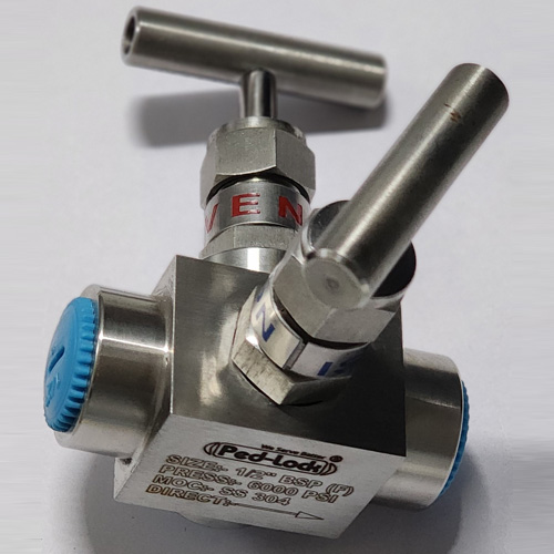 2 Way Manifold Valve